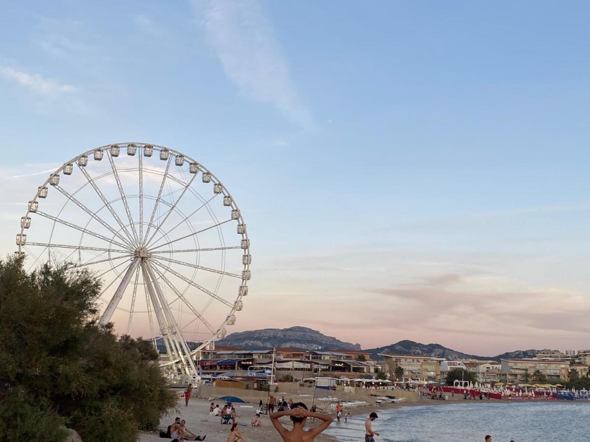 Sun Escape, Appart Renove Climatise 3 Pieces 4-6 Pers, 350M De La Plage Marseille Exteriér fotografie